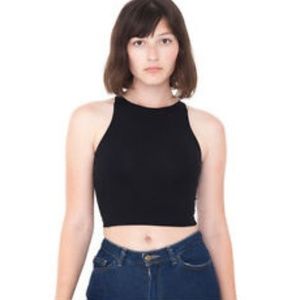 American apparel crop top, med